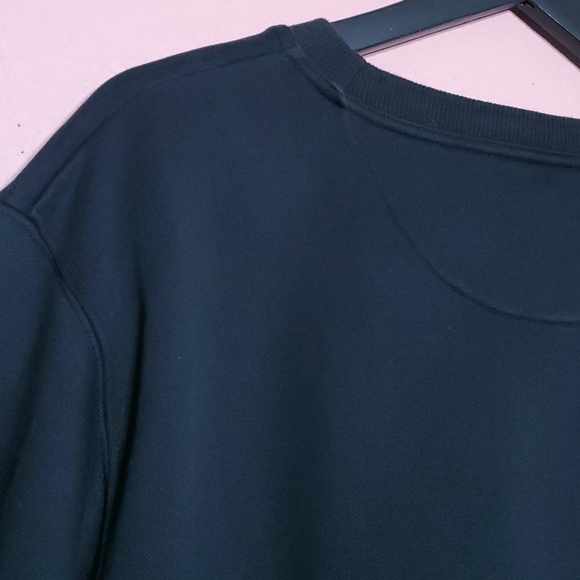 Grey Jason Wu Asymmetrical Oversized Cold Shoulder Satin Trim Sweatshirt - Picture 13 of 15